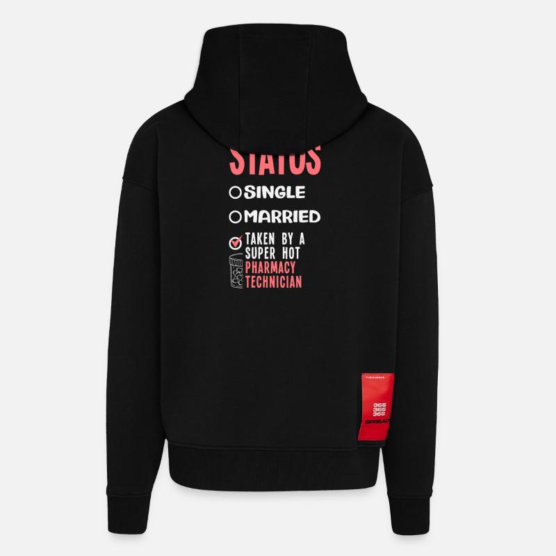 Apotheker Pharmazeutisch-technischer - Zip Hoodie - made by SPREAD - SOLID BLACK