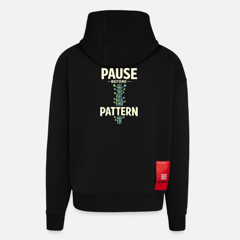 Somatic Healing Somatic Therapy - Zip Hoodie - made by SPREAD - SOLID BLACK