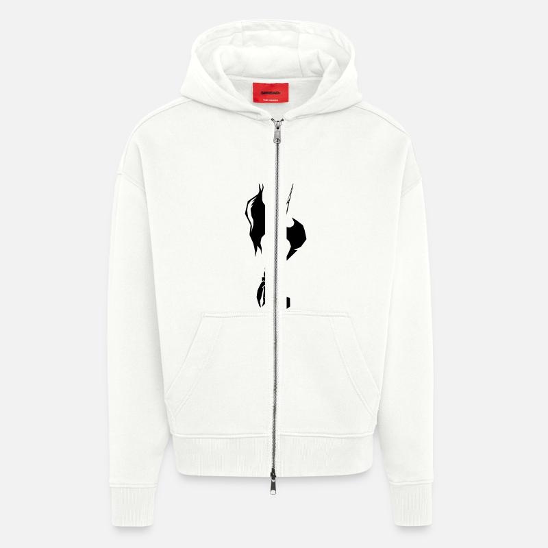 battleaxe - Zip Hoodie - made by SPREAD - OFF WHITE