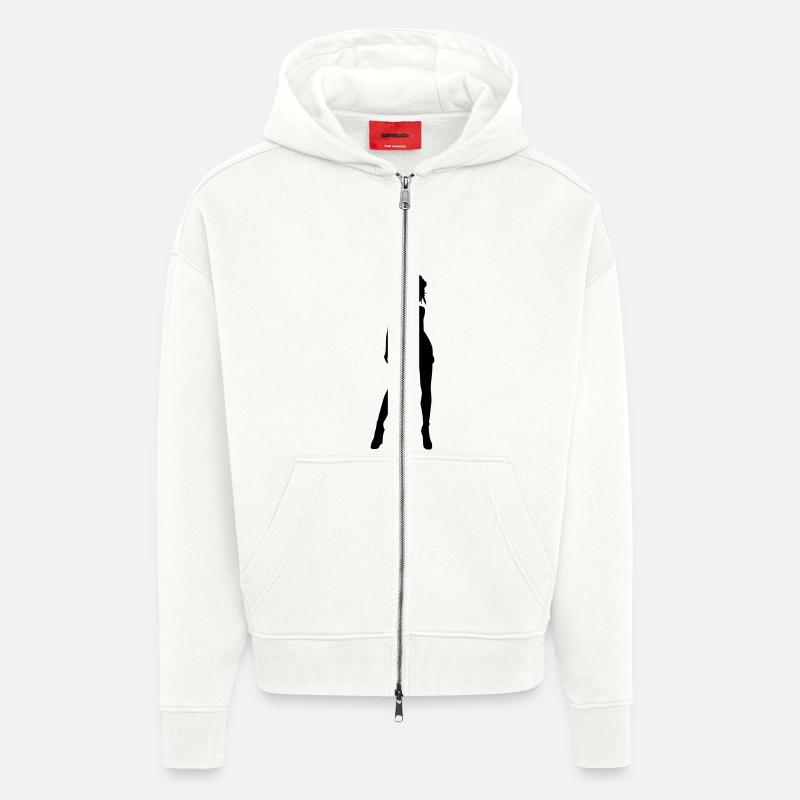 tänzerin - Zip Hoodie - made by SPREAD - OFF WHITE