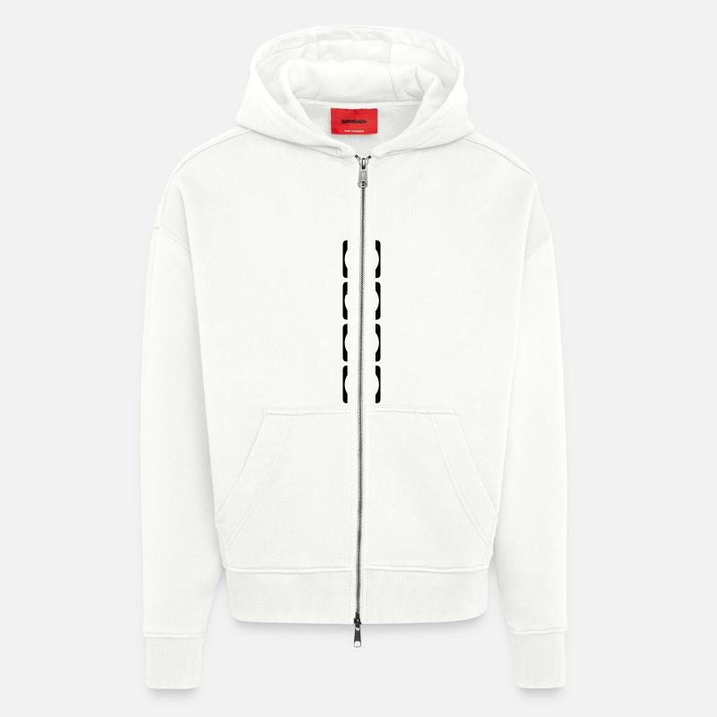 Köln Piktogramm - Zip Hoodie - made by SPREAD - OFF WHITE