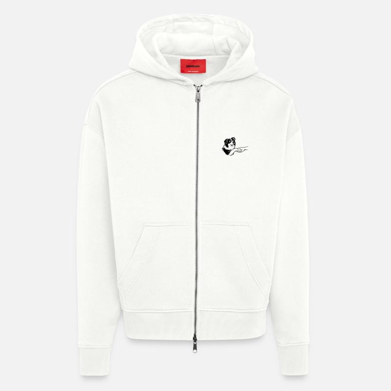 Ein Versprechen auf vier Pfoten - Zip Hoodie - made by SPREAD - OFF WHITE