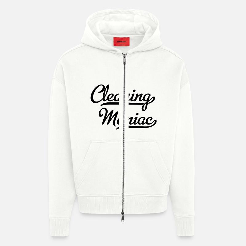 Putzteufel - Zip Hoodie - made by SPREAD - OFF WHITE