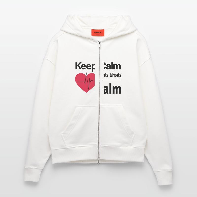 keep calm doc Zip Hoodie - made by SPREAD