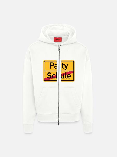 Party - Zip Hoodie - made by SPREAD - OFF WHITE