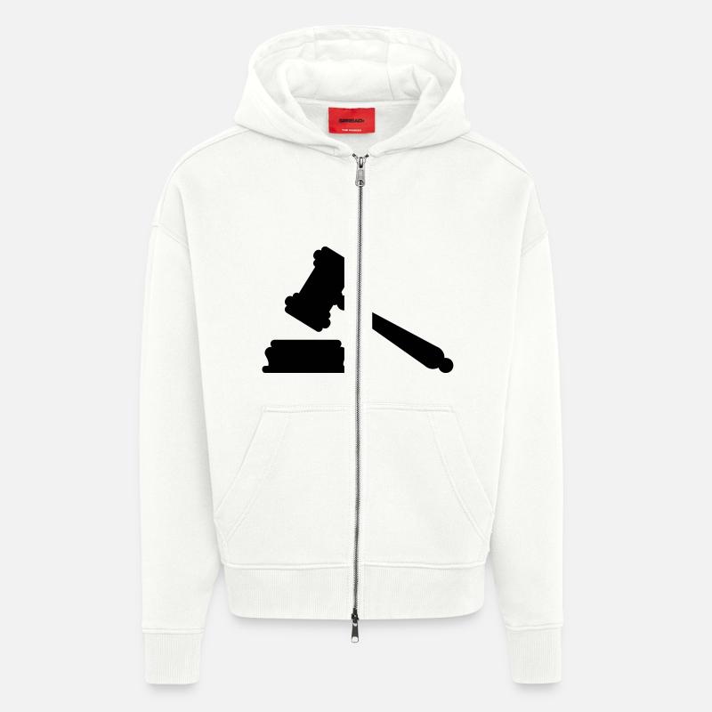 Richter - Zip Hoodie - made by SPREAD - OFF WHITE