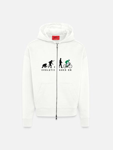 evolution_radfahrer_052012_d_3c - Veste à capuche bio épaisse oversize fabriqué en UE - OFF WHITE