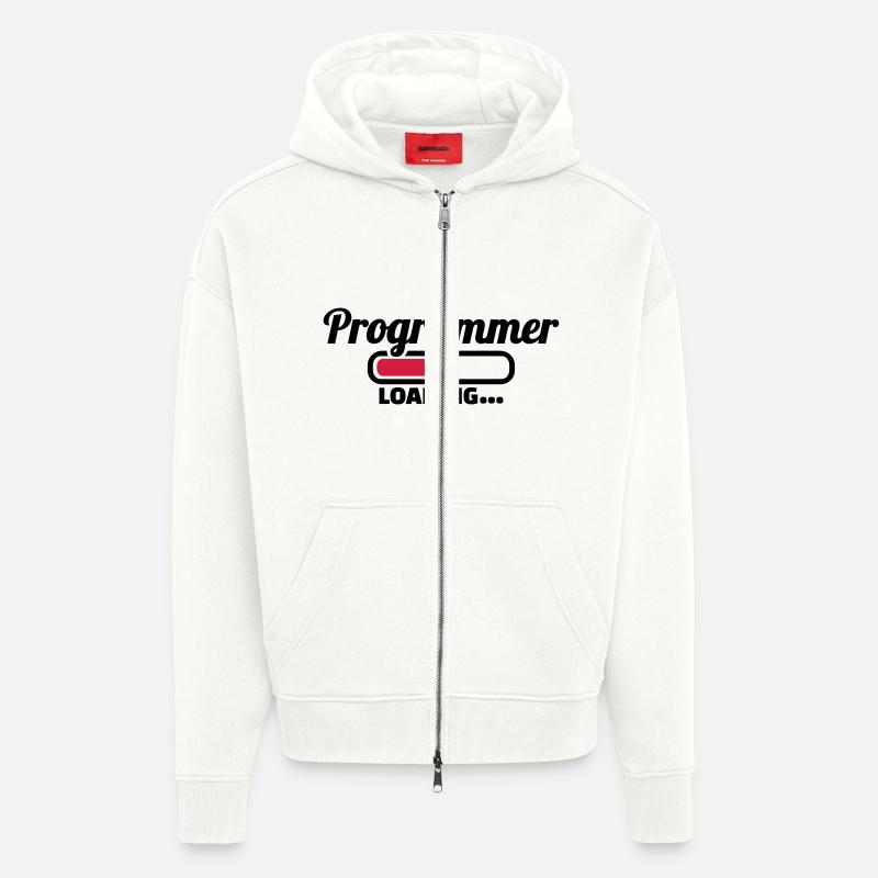 Programmer - Zip Hoodie - made by SPREAD - OFF WHITE