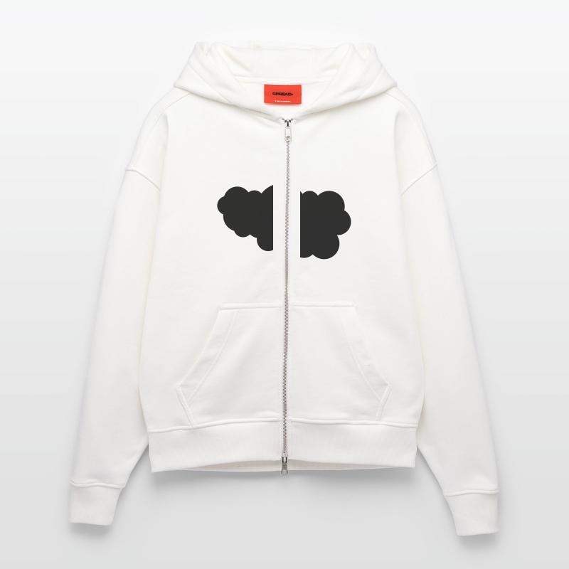 cloud Zip Hoodie - made by SPREAD