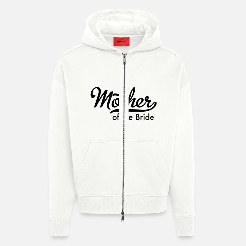 Mutter der Braut - Zip Hoodie - made by SPREAD - OFF WHITE