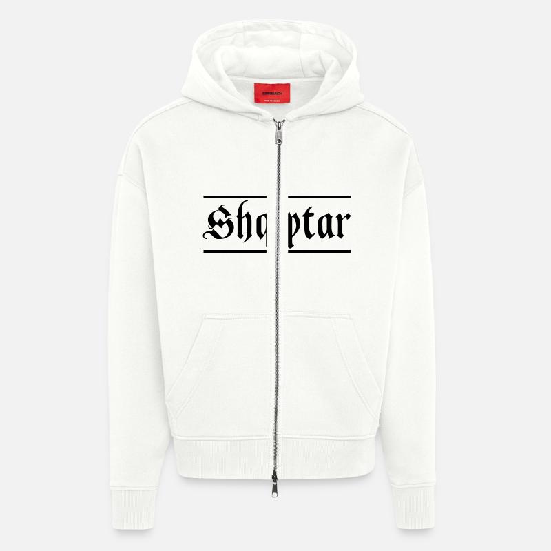 Shqiptar - Zip Hoodie - made by SPREAD - OFF WHITE