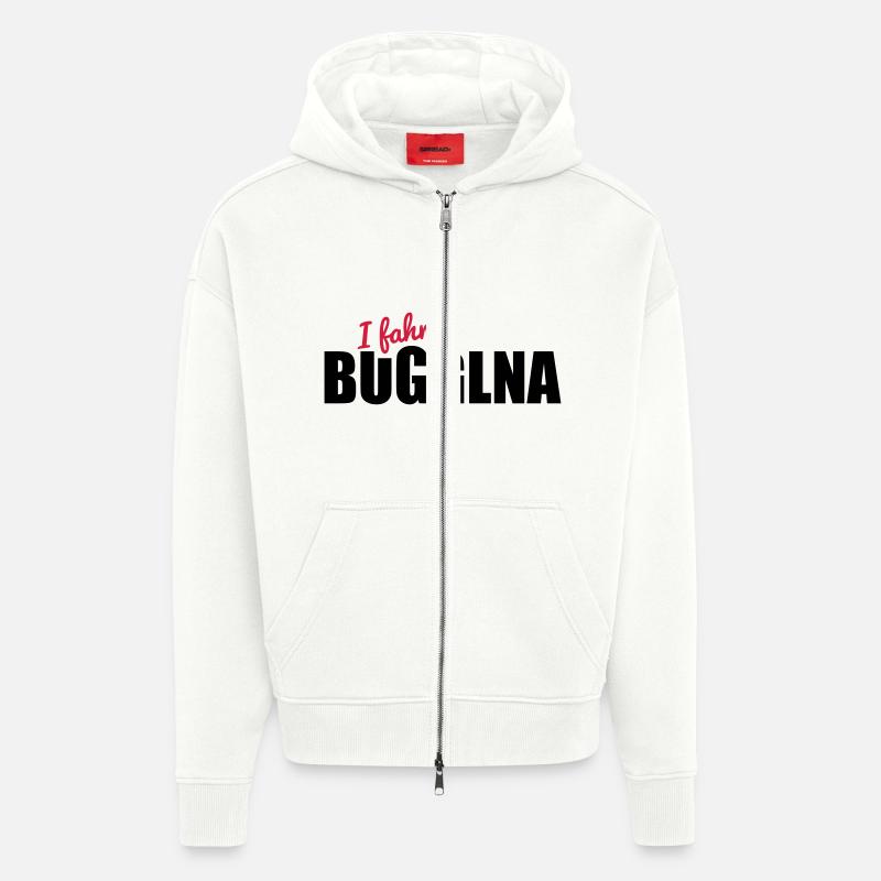 Buggl na - Zip Hoodie - made by SPREAD - OFF WHITE