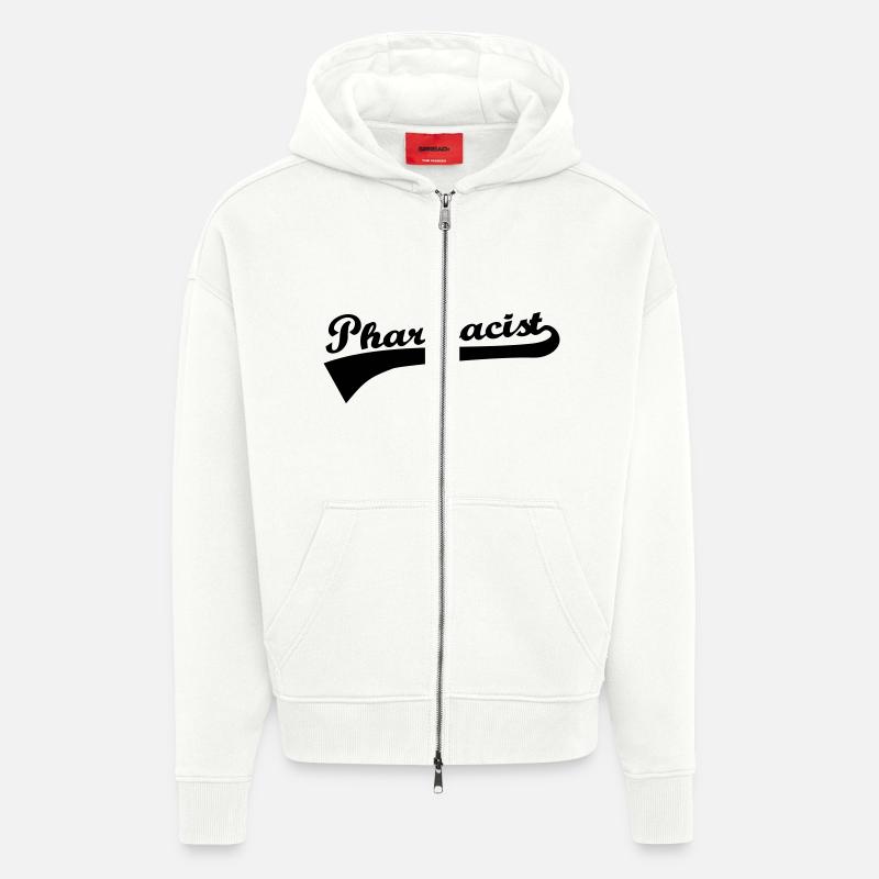 Apotheker - Zip Hoodie - made by SPREAD - OFF WHITE
