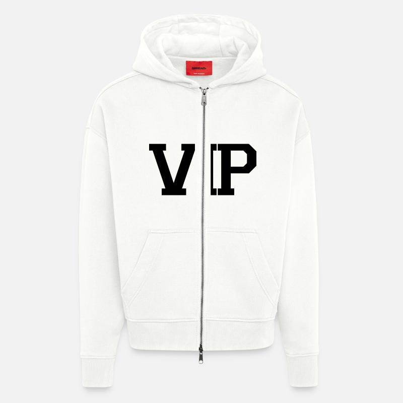 VIP - Zip Hoodie - made by SPREAD - OFF WHITE