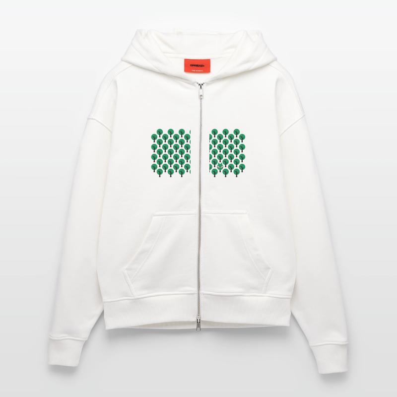 Fairytale - Rotkaeppchen - Märchen - Wolf - Quer Zip Hoodie - made by SPREAD