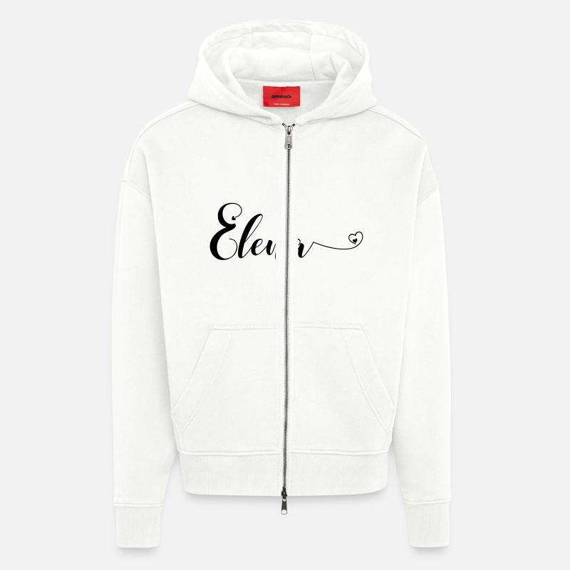 elena - Zip Hoodie - made by SPREAD - OFF WHITE