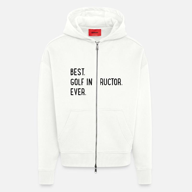 Golflehrer - Zip Hoodie - made by SPREAD - OFF WHITE