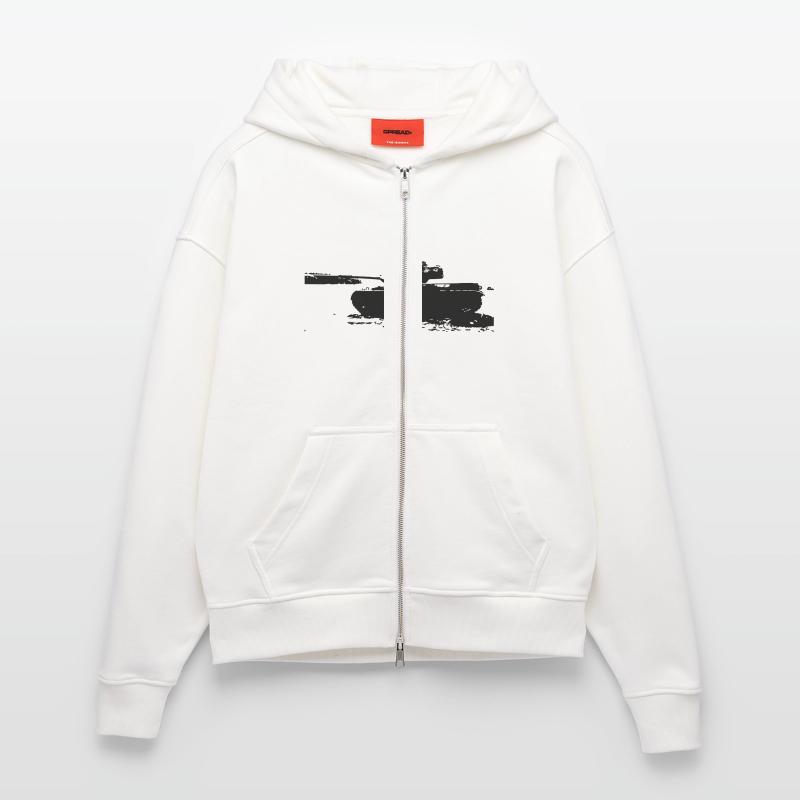 Panzer Zip Hoodie - made by SPREAD