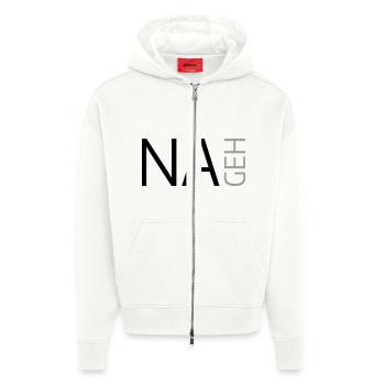 Na geh - Zip Hoodie - made by SPREAD - OFF WHITE - Vorne