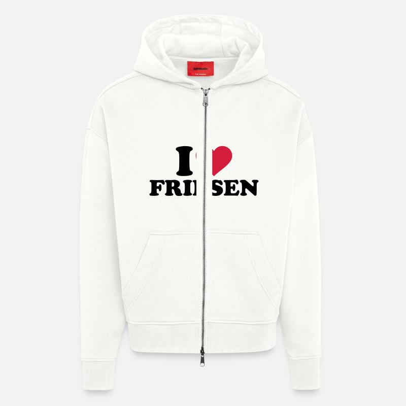 Friese - Zip Hoodie - made by SPREAD - OFF WHITE