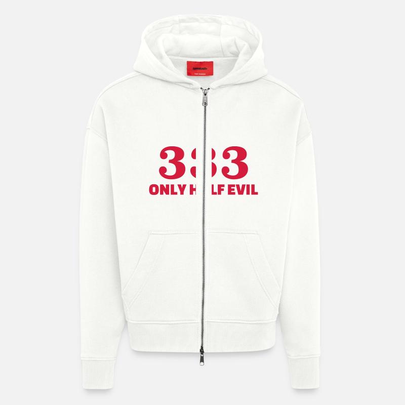 Teufel - Zip Hoodie - made by SPREAD - OFF WHITE