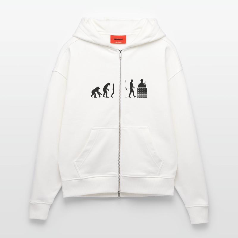 Evolution Mason Zip Hoodie - made by SPREAD