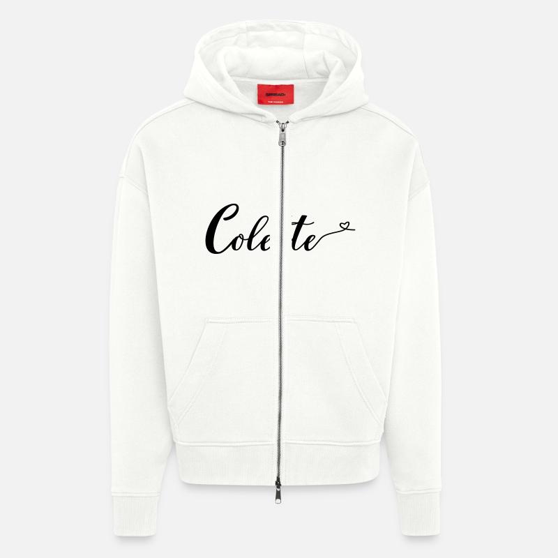 colette - Zip Hoodie - made by SPREAD - OFF WHITE