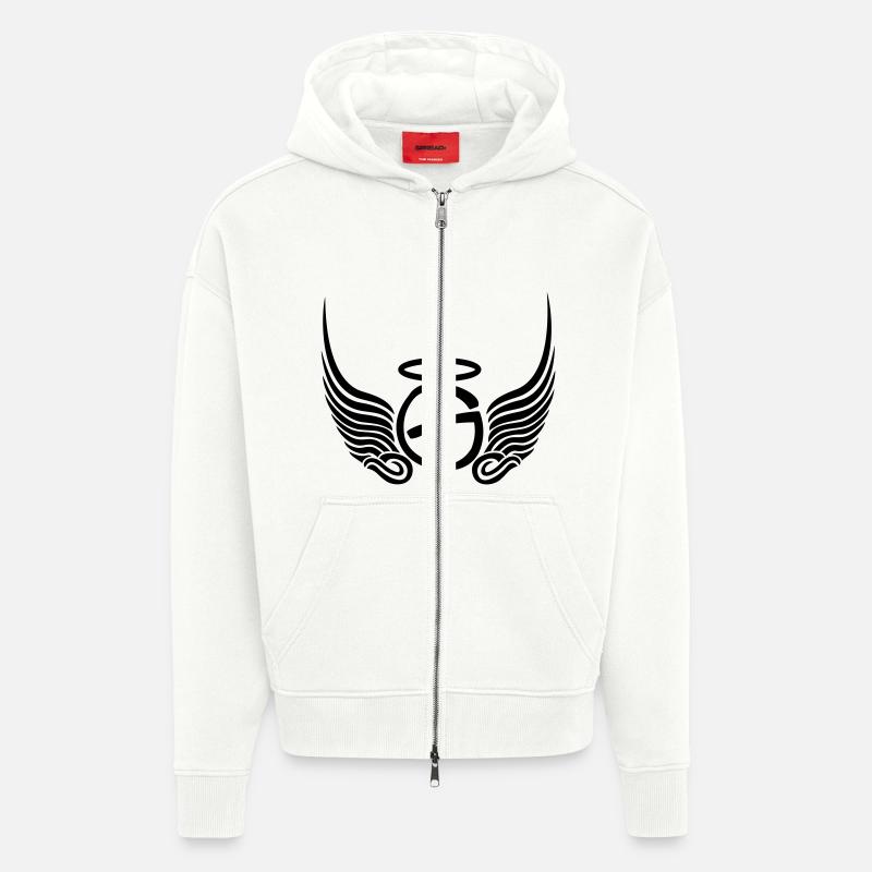 GC Engelchen - Zip Hoodie - made by SPREAD - OFF WHITE