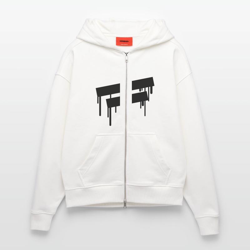 2_empty_graffiti_frames Zip Hoodie - made by SPREAD
