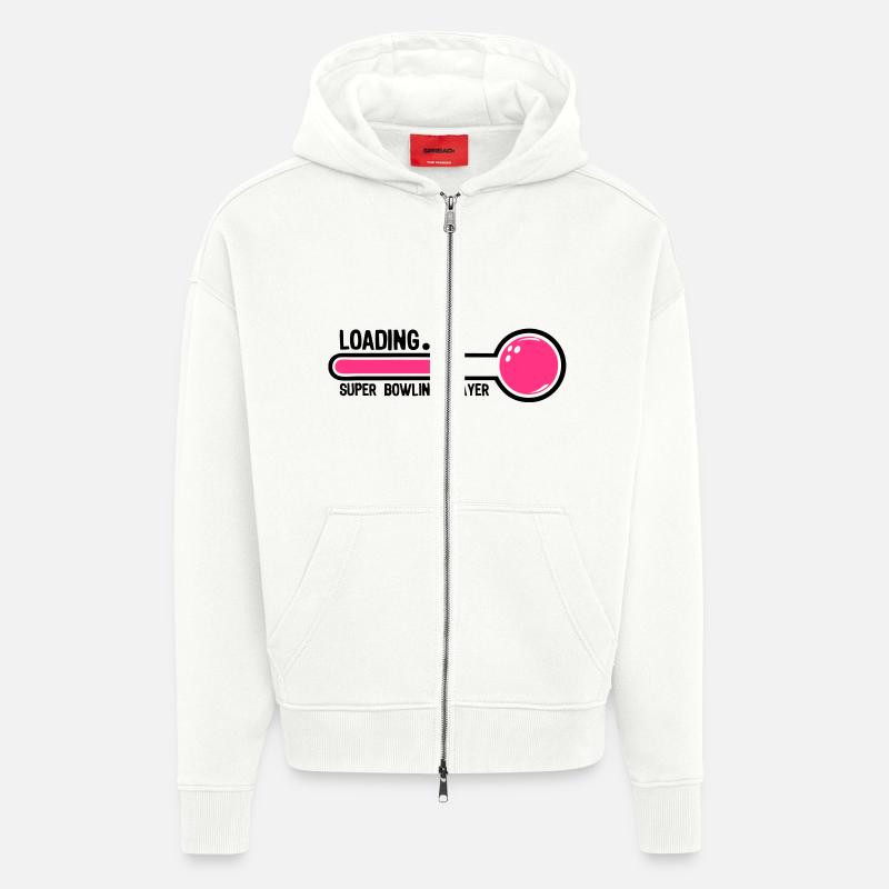 bowling boule loading super player1 - Veste à capuche bio épaisse oversize fabriqué en UE - OFF WHITE