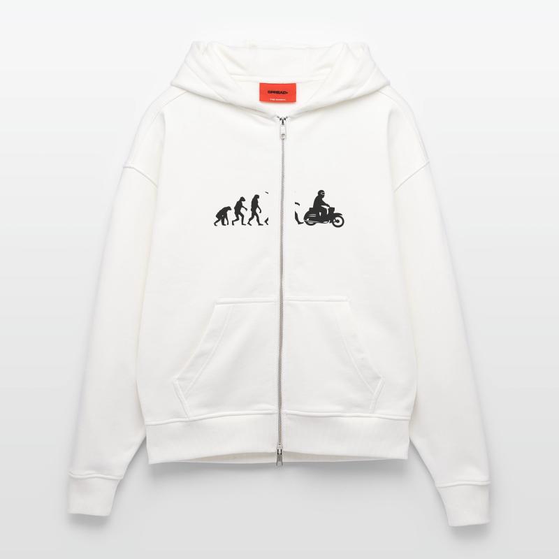 swallow evolution Zip Hoodie - made by SPREAD