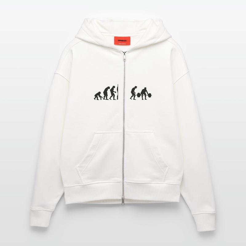 athletics evolution Zip Hoodie - made by SPREAD