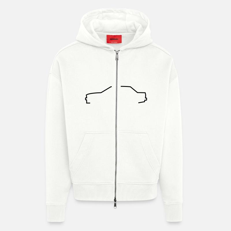 E30 - Zip Hoodie - made by SPREAD - OFF WHITE