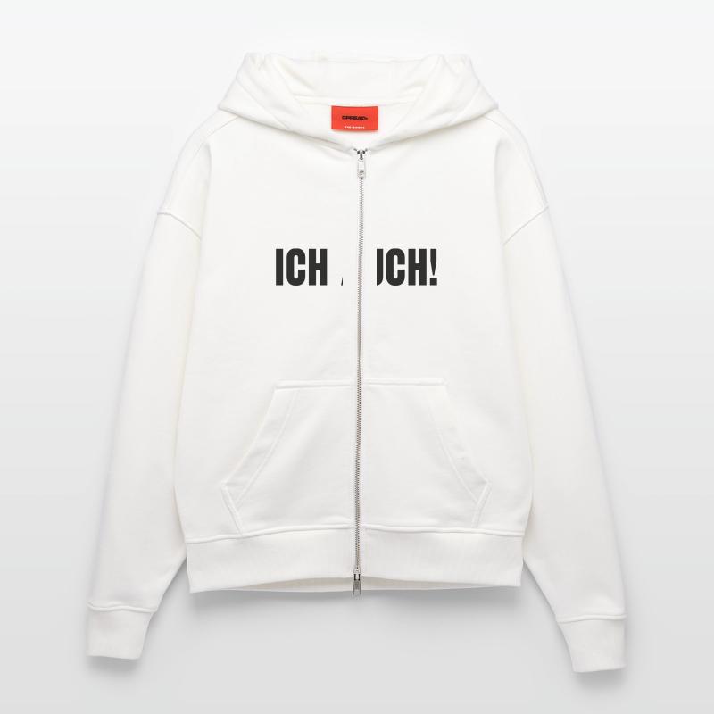 Ich bin schizophren! Part 2 Zip Hoodie - made by SPREAD