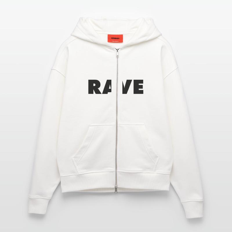 RAVE Zip Hoodie - made by SPREAD