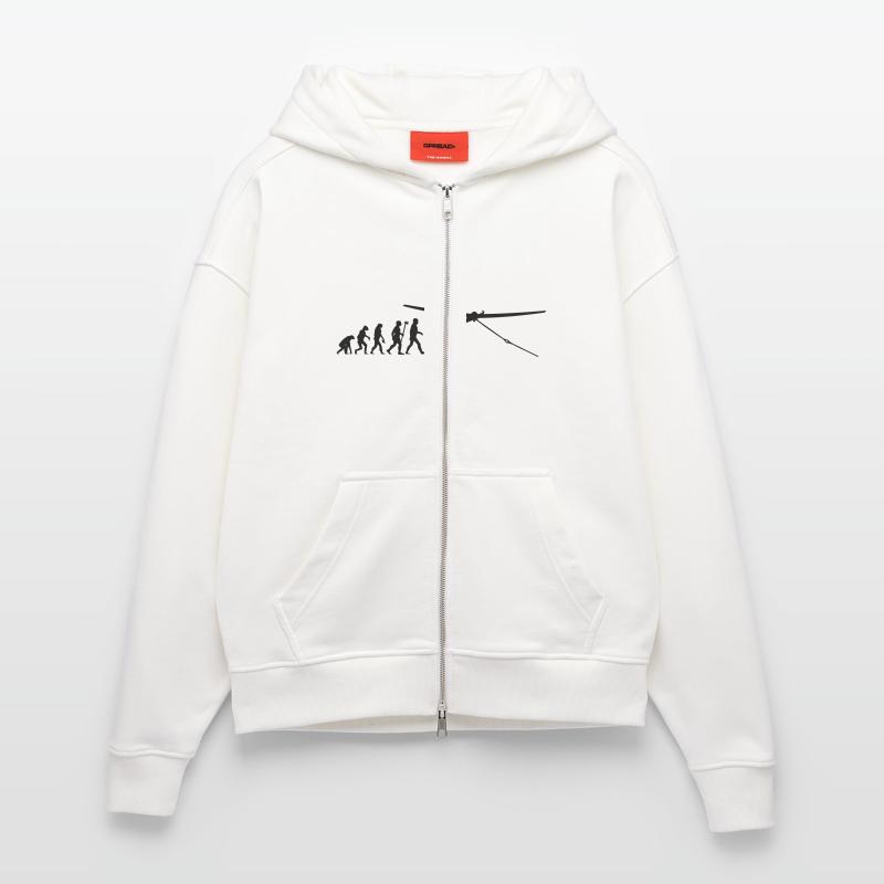 evolution vol à voile Veste à capuche bio épaisse oversize fabriqué en UE