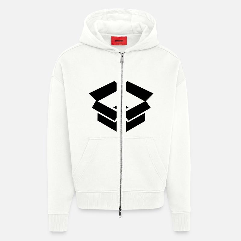 Paket - Zip Hoodie - made by SPREAD - OFF WHITE