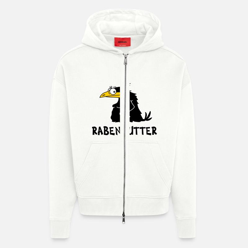 Rabemutter - Zip Hoodie - made by SPREAD - OFF WHITE