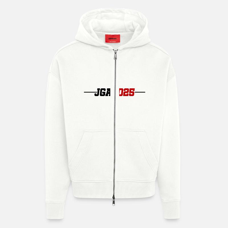 Jga 2025 - Zip Hoodie - made by SPREAD - OFF WHITE