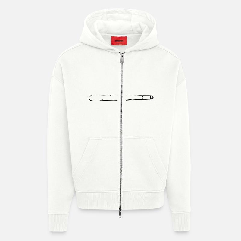 Joint - Zip Hoodie - made by SPREAD - OFF WHITE