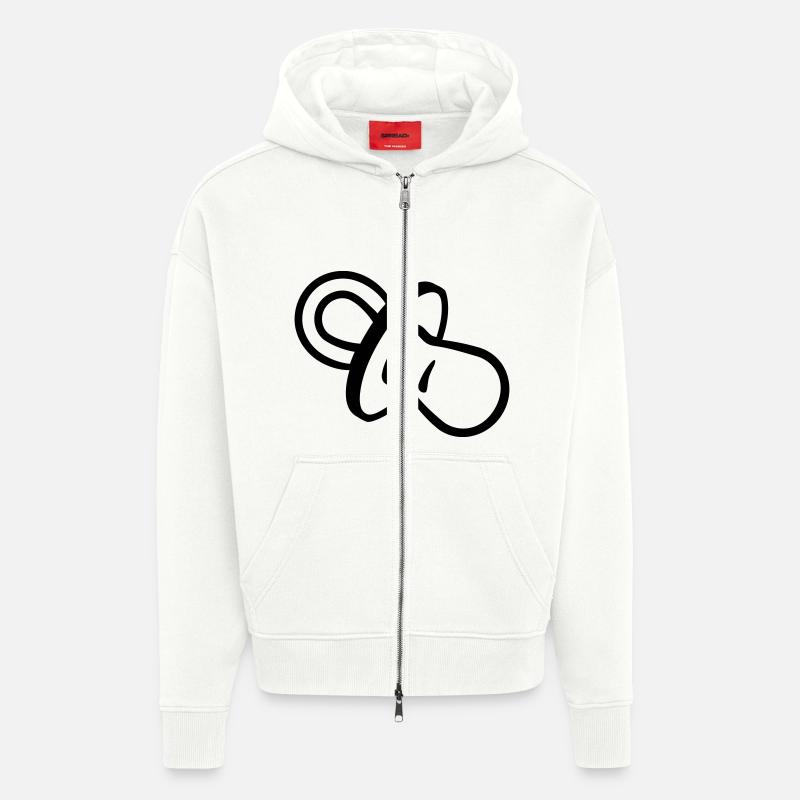 Schnuller - Zip Hoodie - made by SPREAD - OFF WHITE