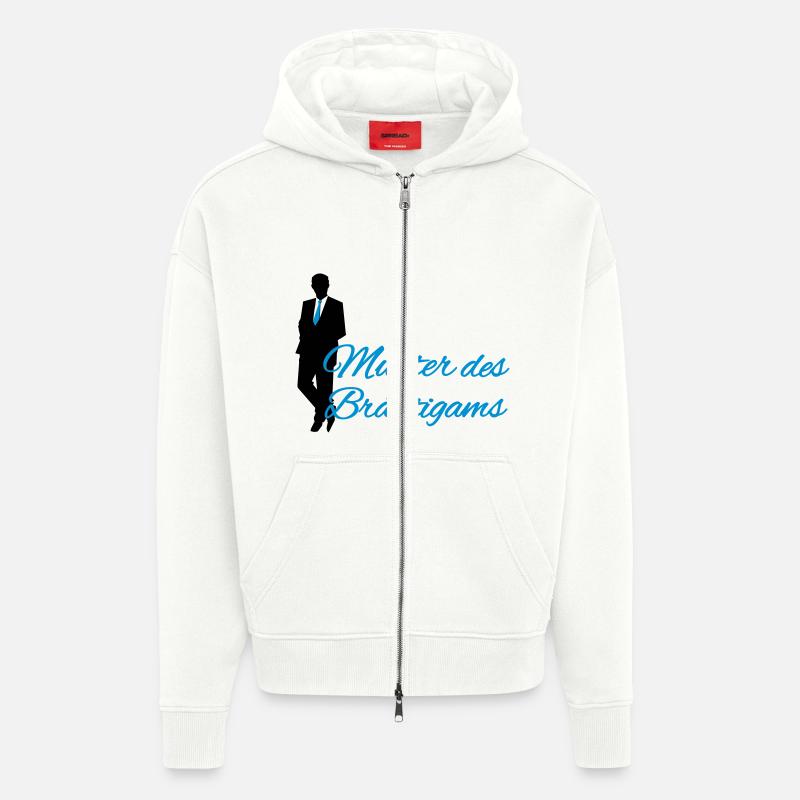 Mutter des Bräutigams - Zip Hoodie - made by SPREAD - OFF WHITE