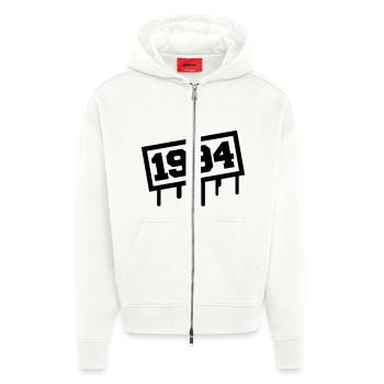 1994 - Zip Hoodie - made by SPREAD - OFF WHITE - Vorne