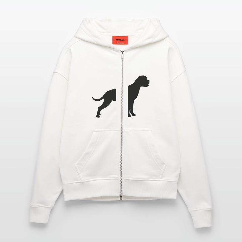 Boxer Zip Hoodie - made by SPREAD