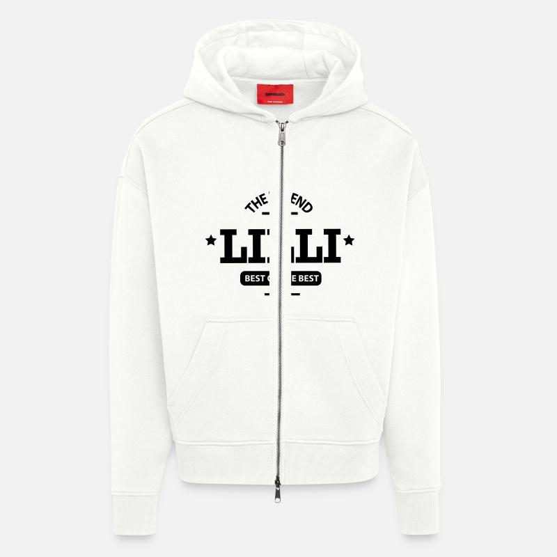 lilli - Zip Hoodie - made by SPREAD - OFF WHITE