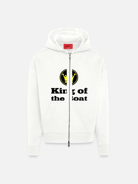 Boat - Zip Hoodie - made by SPREAD - OFF WHITE