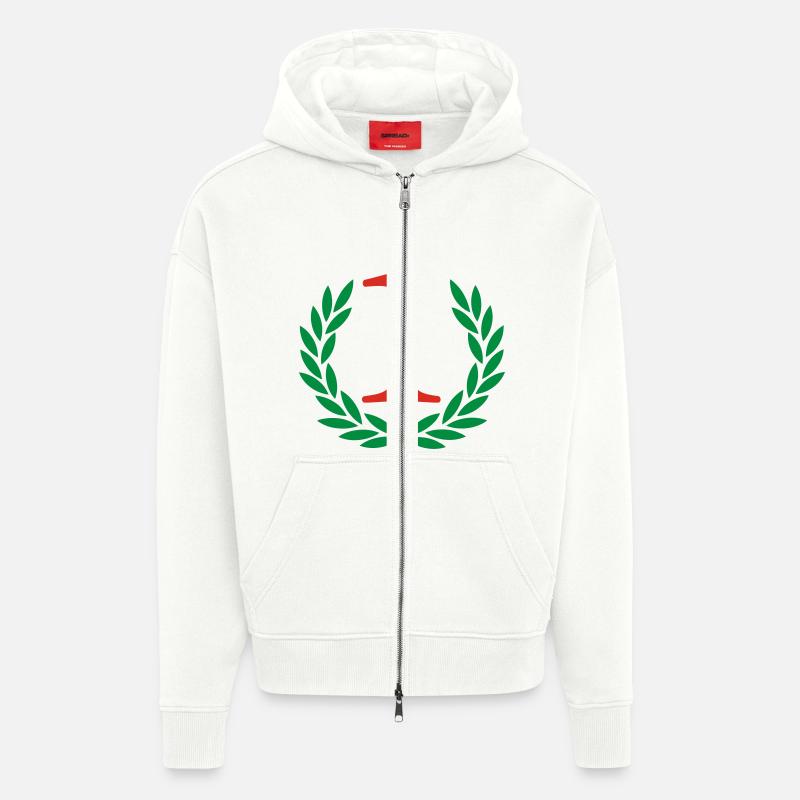 Sieger - Gewinner - Zip Hoodie - made by SPREAD - OFF WHITE