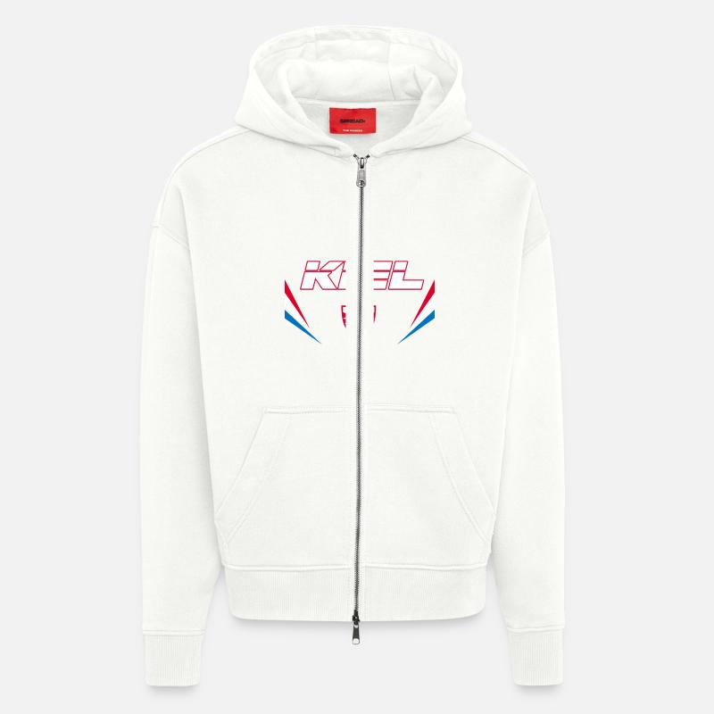 Kiel Vector - Zip Hoodie - made by SPREAD - OFF WHITE