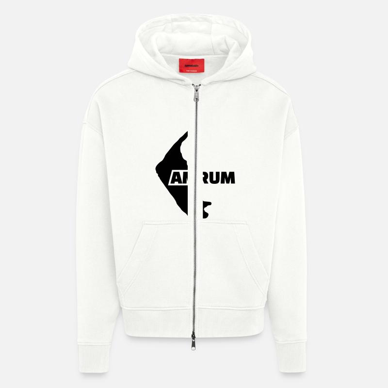 Amrum - Zip Hoodie - made by SPREAD - OFF WHITE