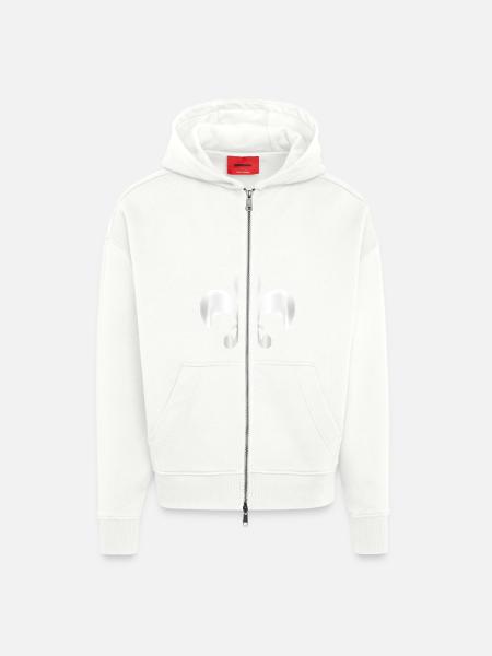 Lilie 3 - Zip Hoodie - made by SPREAD - OFF WHITE
